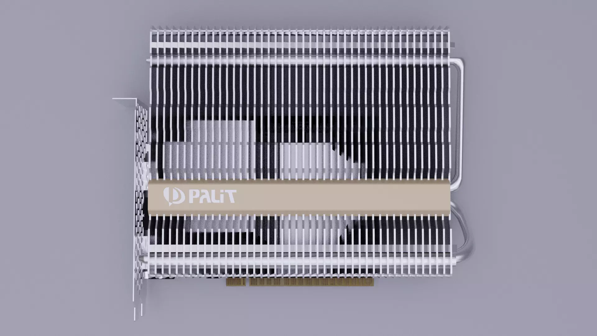 Nvidia GeForce GTX 1650 KalmX Palit Low-poly 3D model