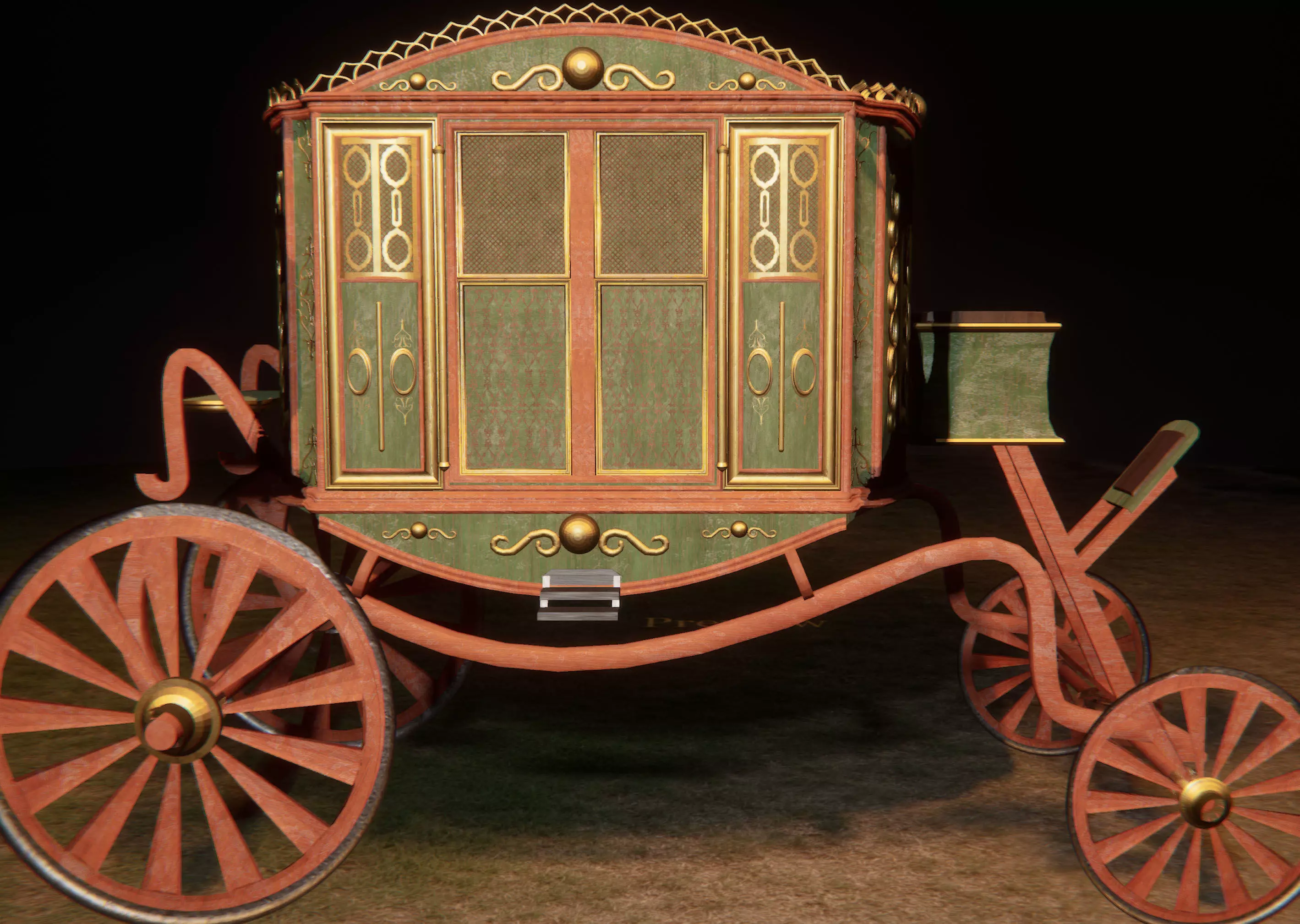 saltanat arabalar Free 3D model