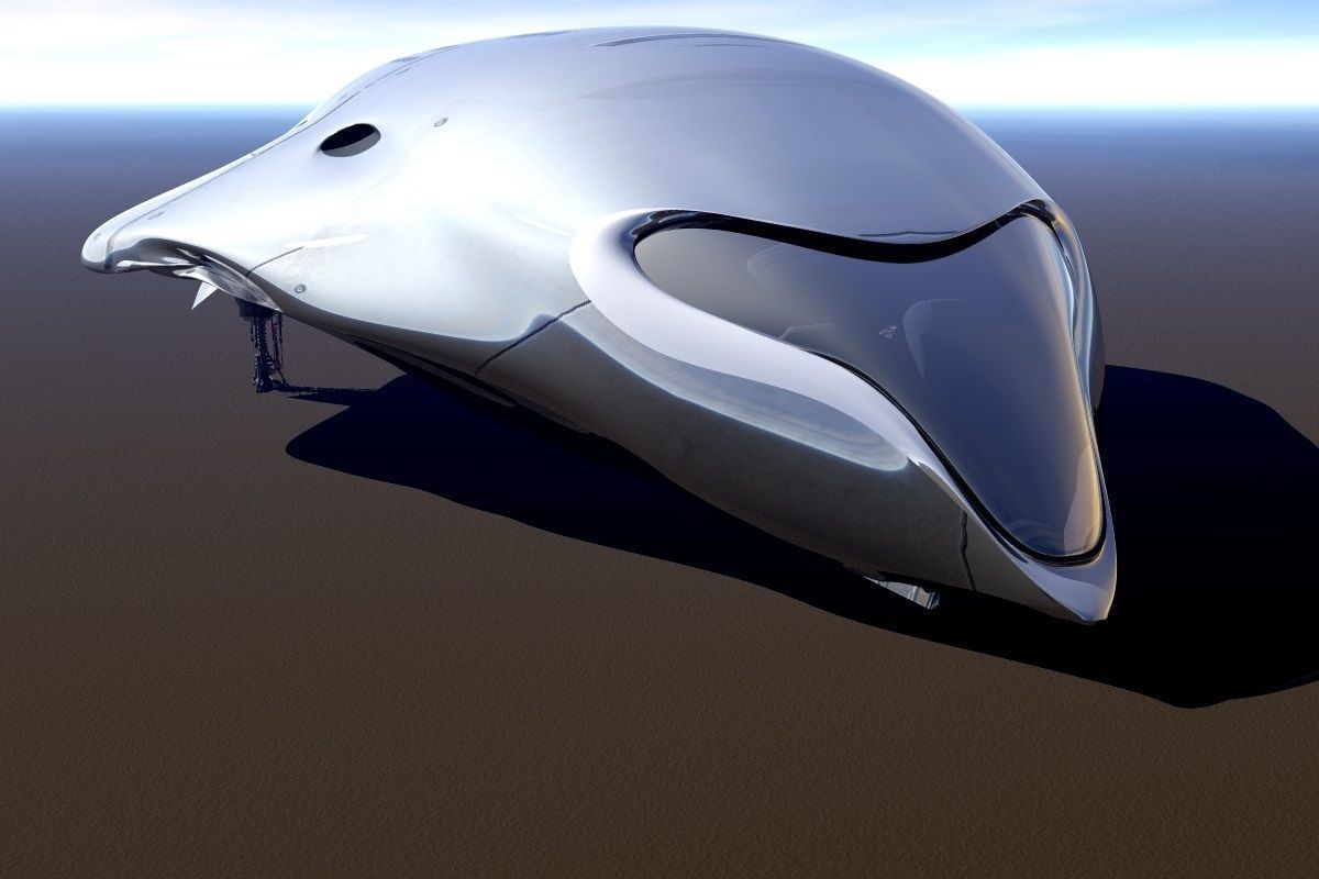 EVAC5 Rescue Starship 3D model_1