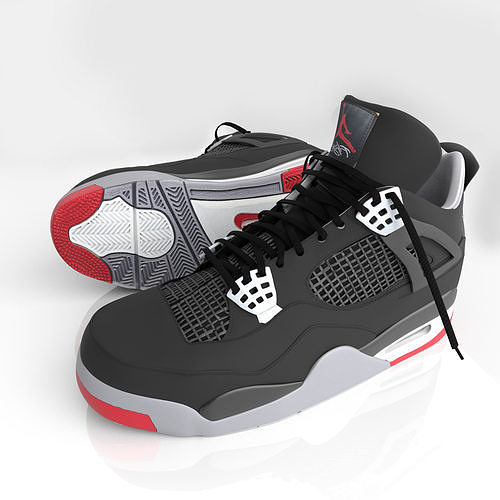 aj4xiezi air jordan 3D model