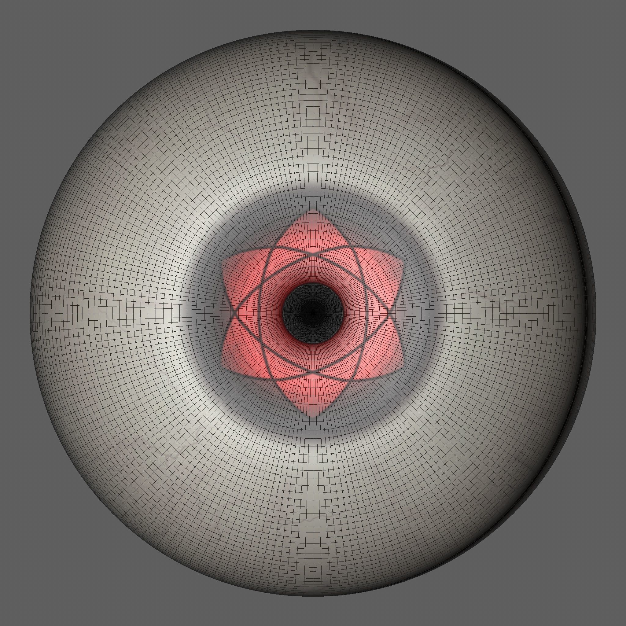 Sasuke Mangekyou Sharingan 3D model_12