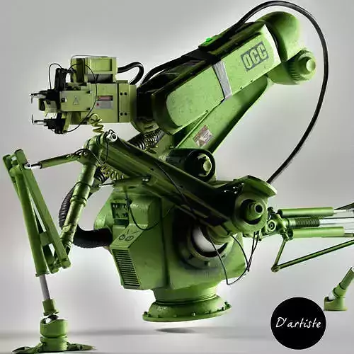Car Robot 3D model