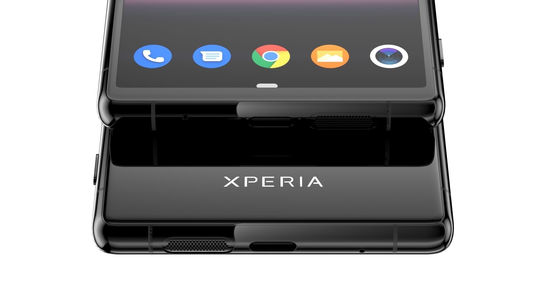Sony Xperia 5 All Colors 3D model_10