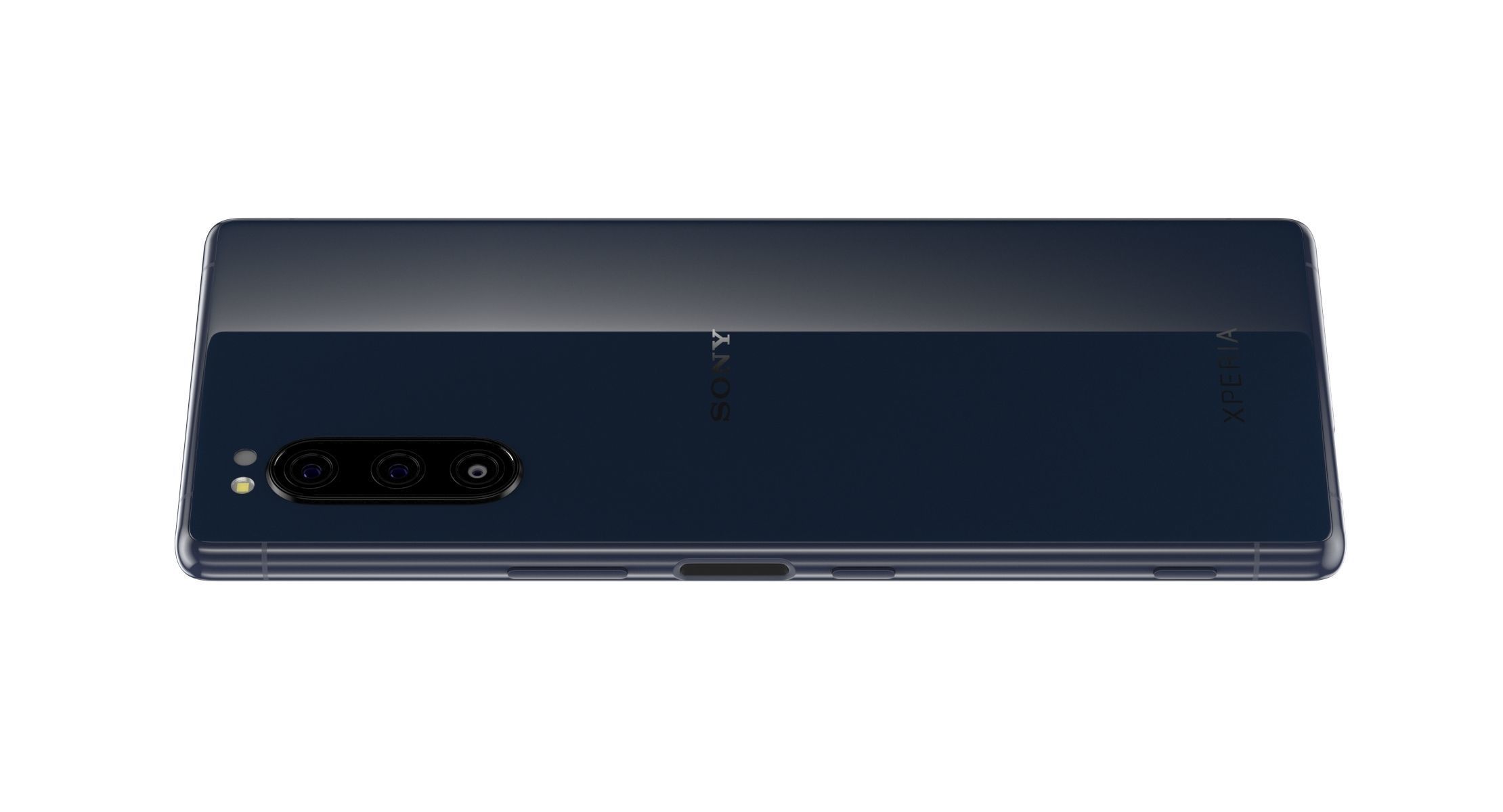 Sony Xperia 5 Blue 3D model_2