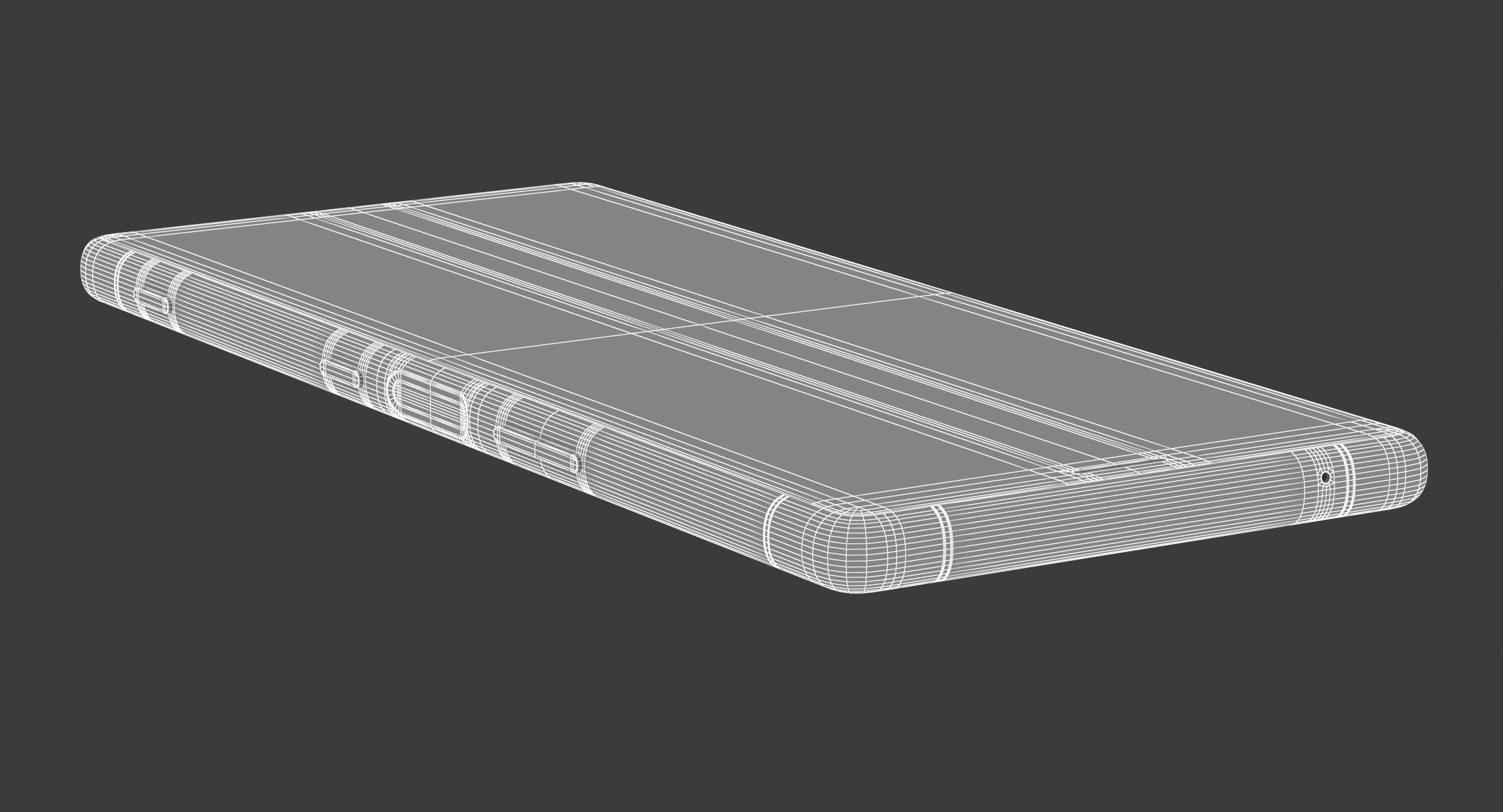 Sony Xperia 5 Red 3D model_12