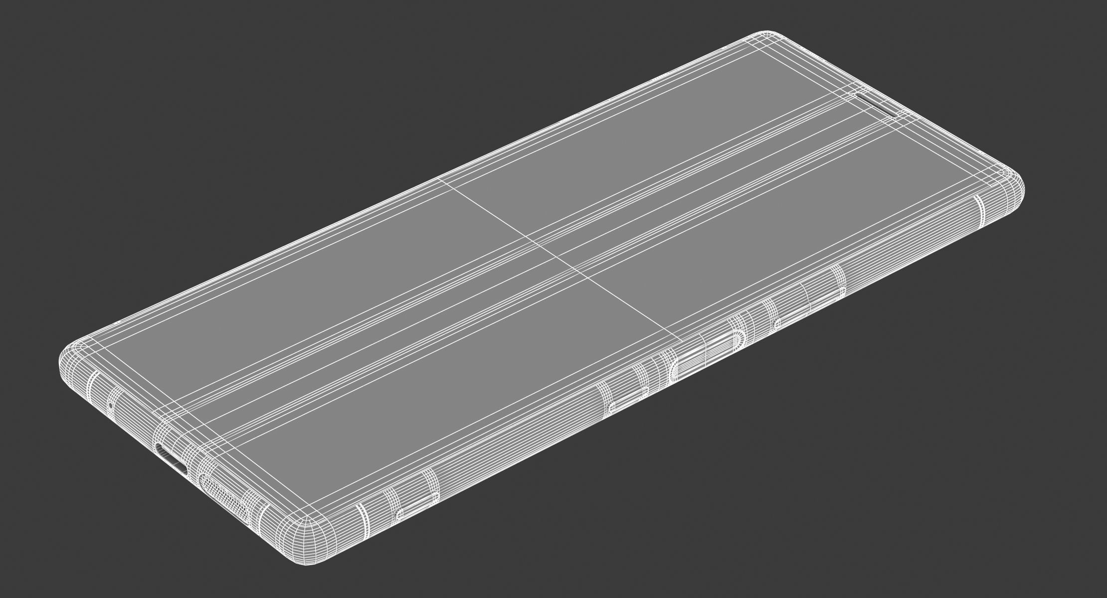 Sony Xperia 5 Red 3D model_10