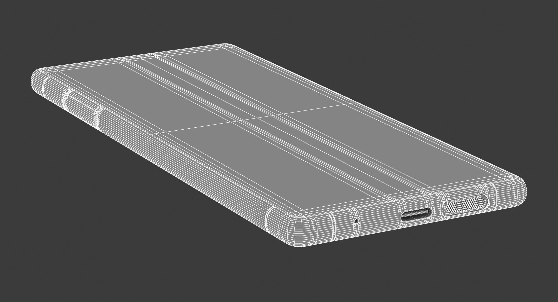 Sony Xperia 5 Red 3D model_13