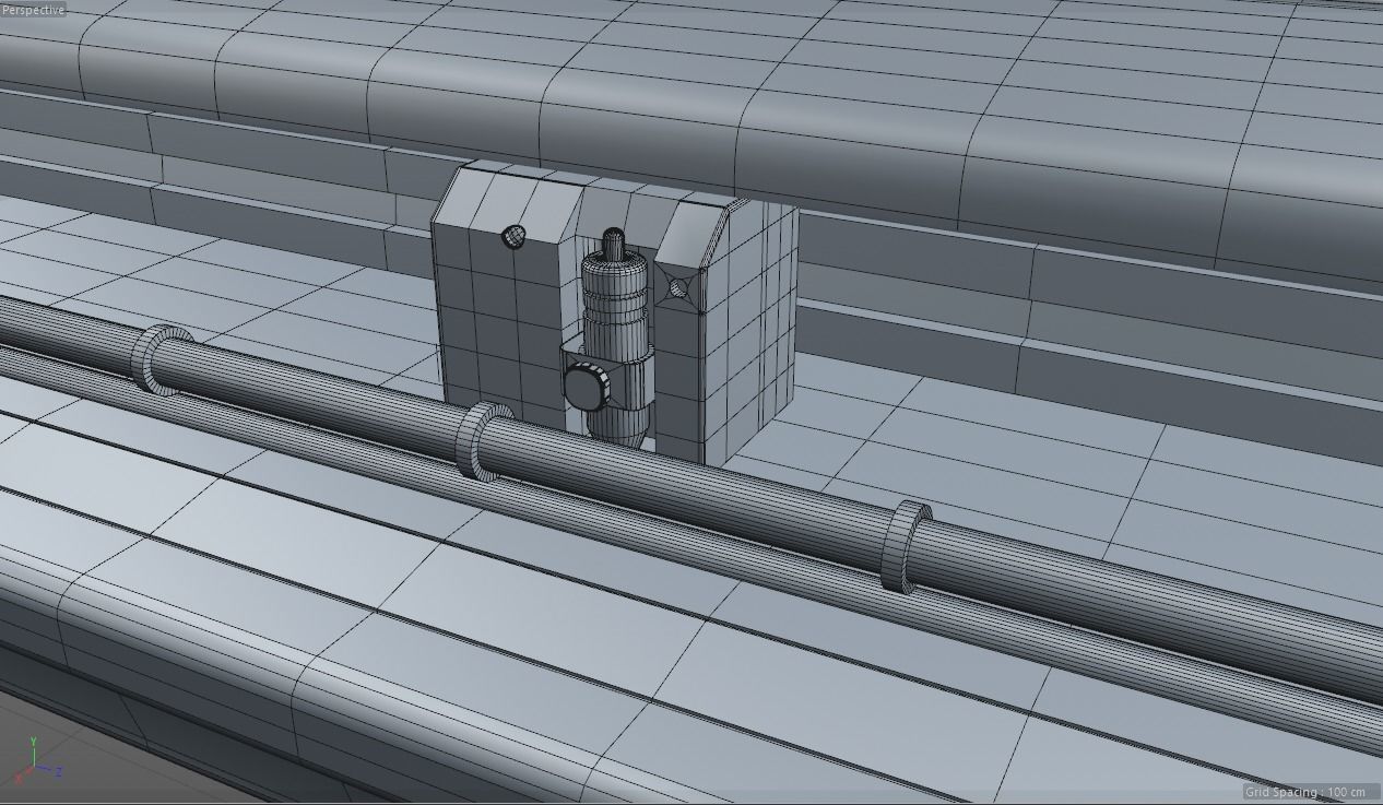 Desktop Mini Plotter 3D model_12
