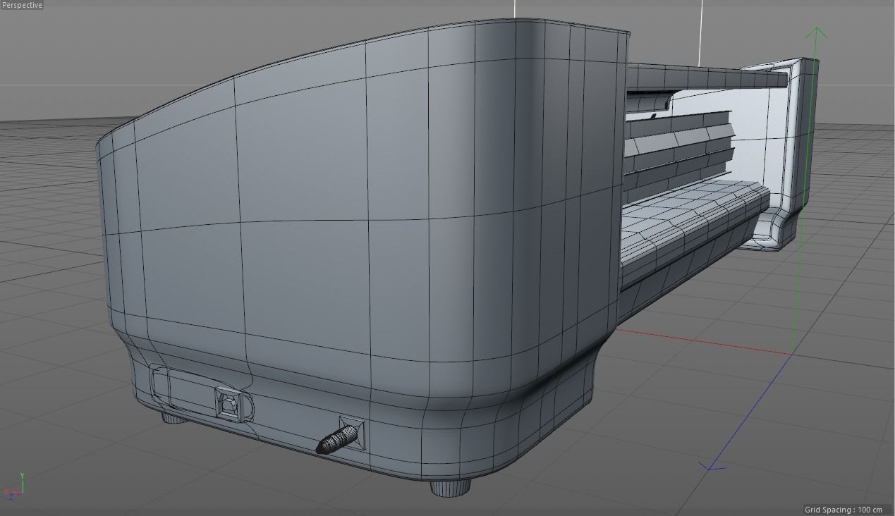 Desktop Mini Plotter 3D model_13
