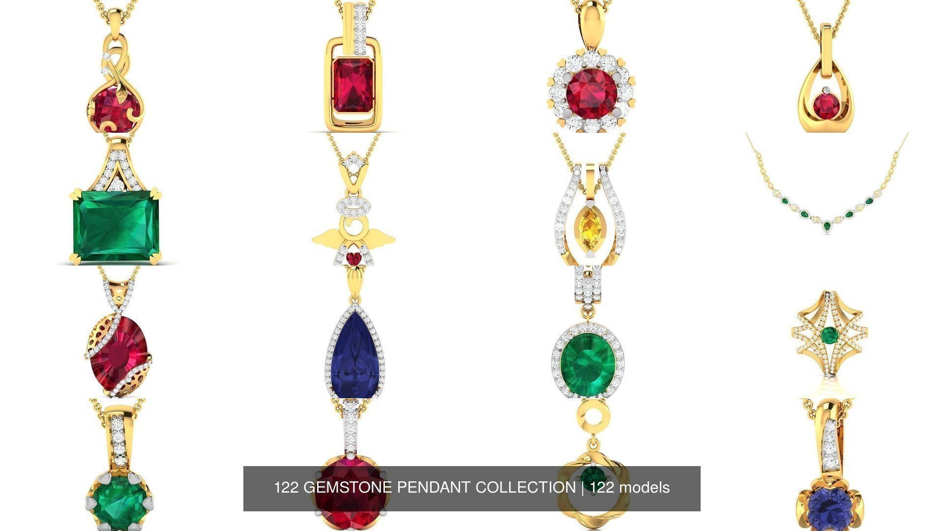 122 GEMSTONE PENDANT COLLECTION _12