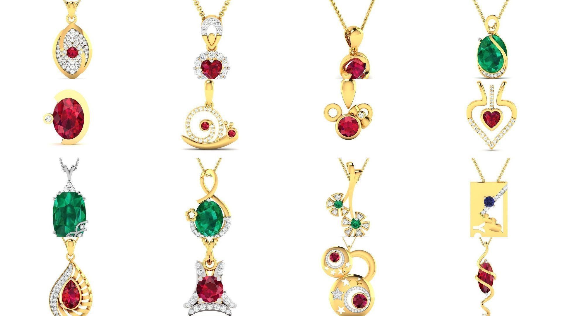 122 GEMSTONE PENDANT COLLECTION _17