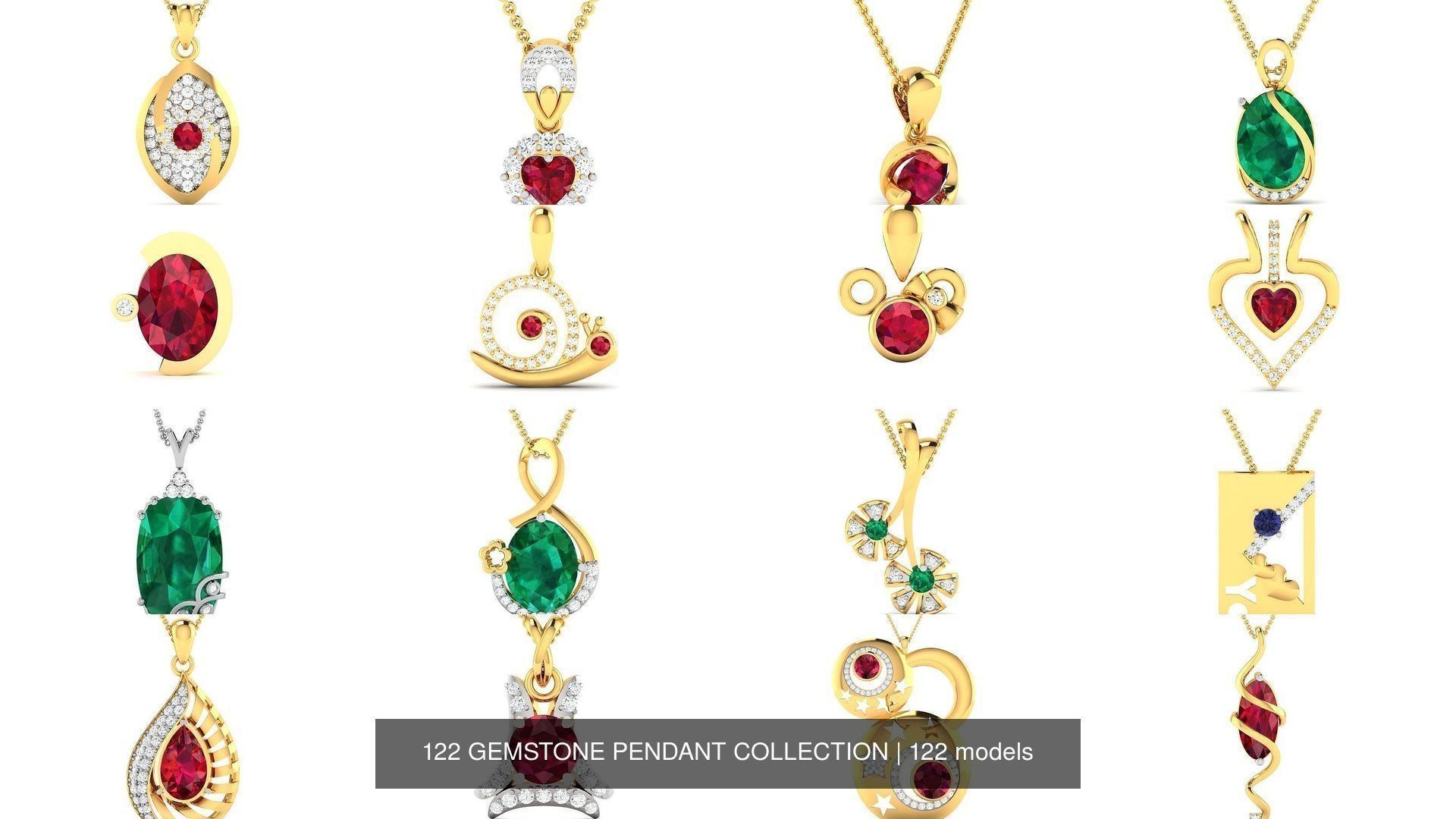122 GEMSTONE PENDANT COLLECTION _18
