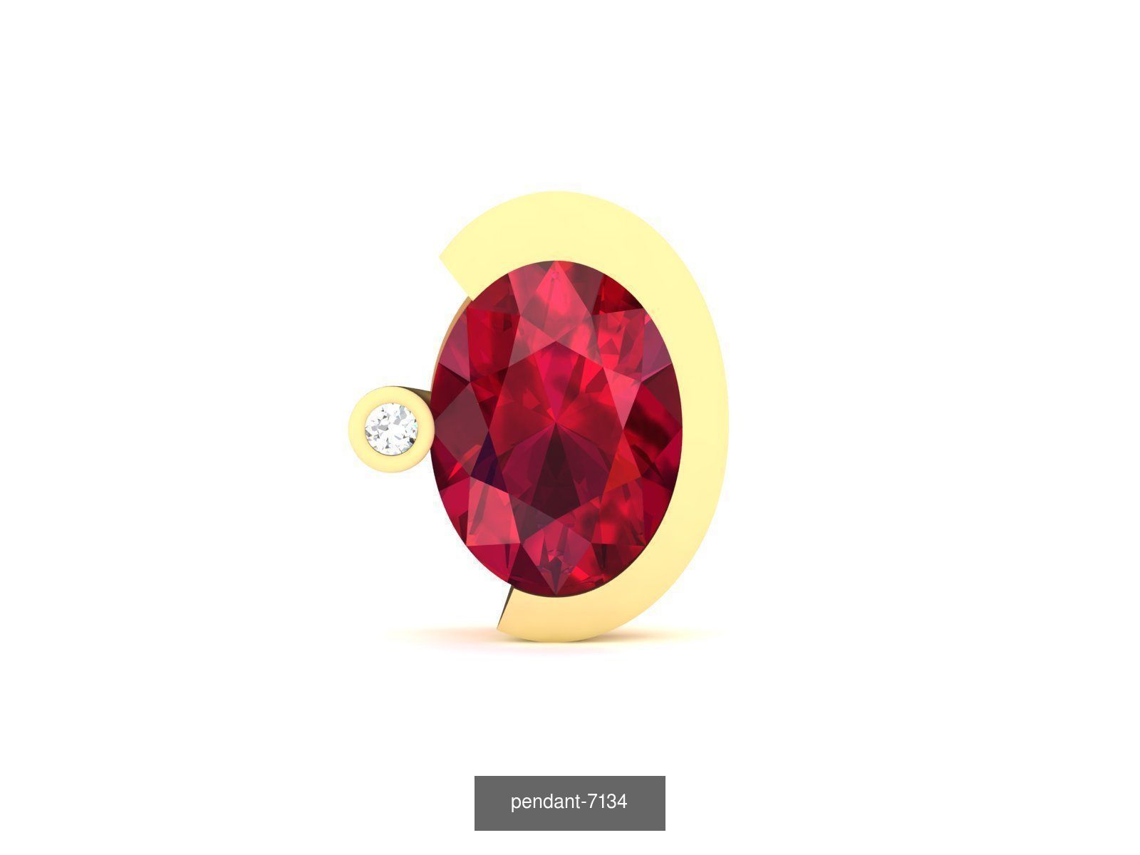 122 GEMSTONE PENDANT COLLECTION _121