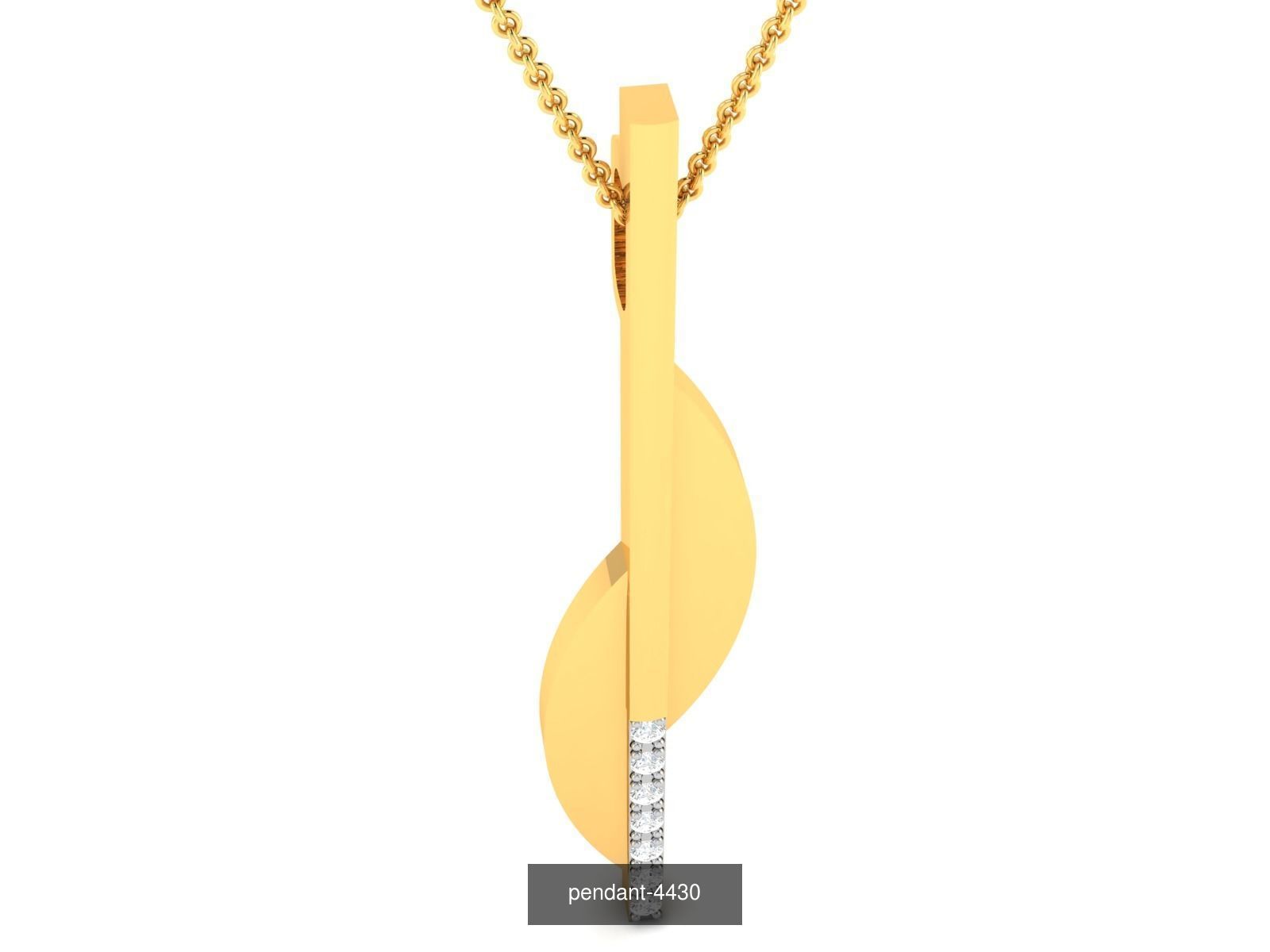 36 BRANDED PENDANT NECKLACES 3D Model Collection_24
