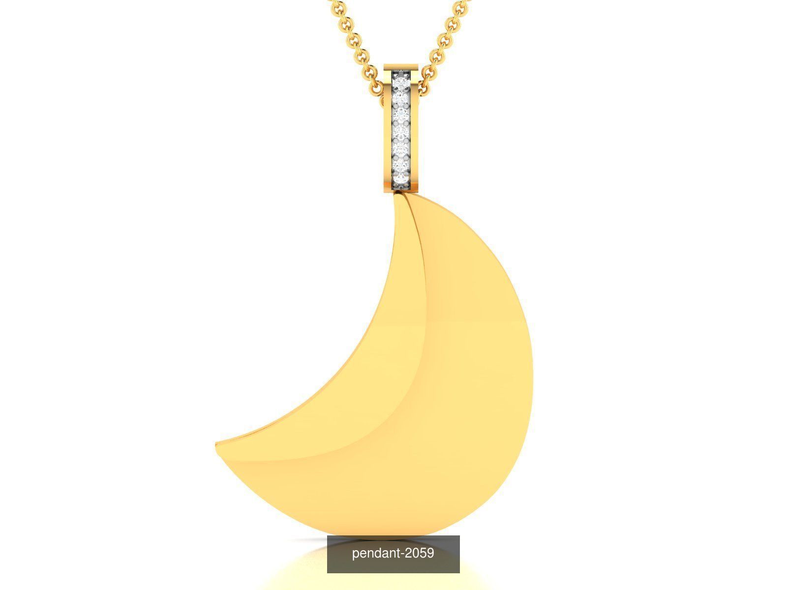 36 BRANDED PENDANT NECKLACES 3D Model Collection_20