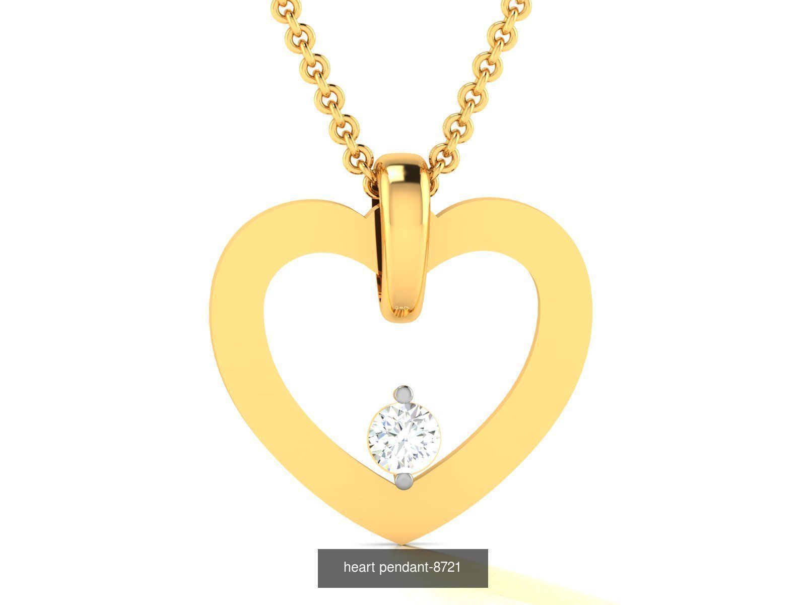 36 BRANDED PENDANT NECKLACES 3D Model Collection_6