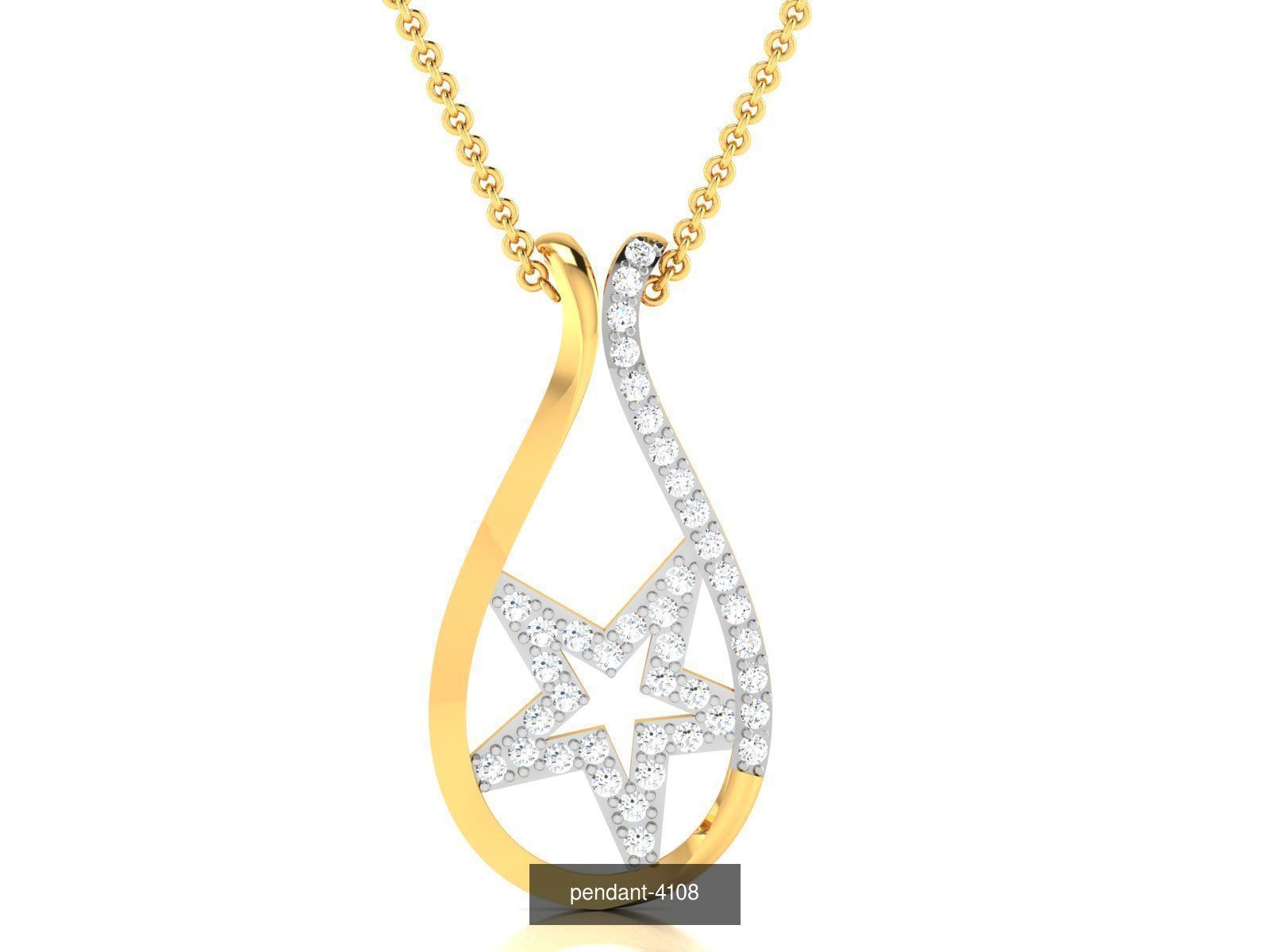 36 BRANDED PENDANT NECKLACES 3D Model Collection_31