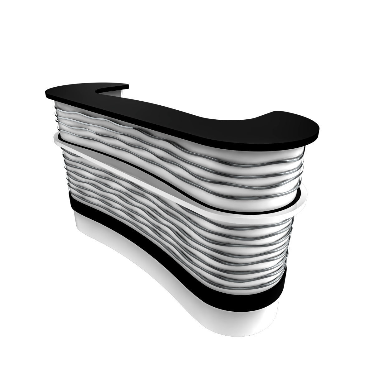 reception desk 1b 3D model_11