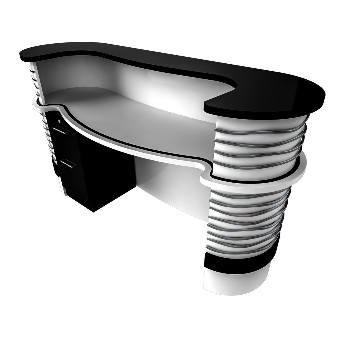 reception desk 1b 3D model_16