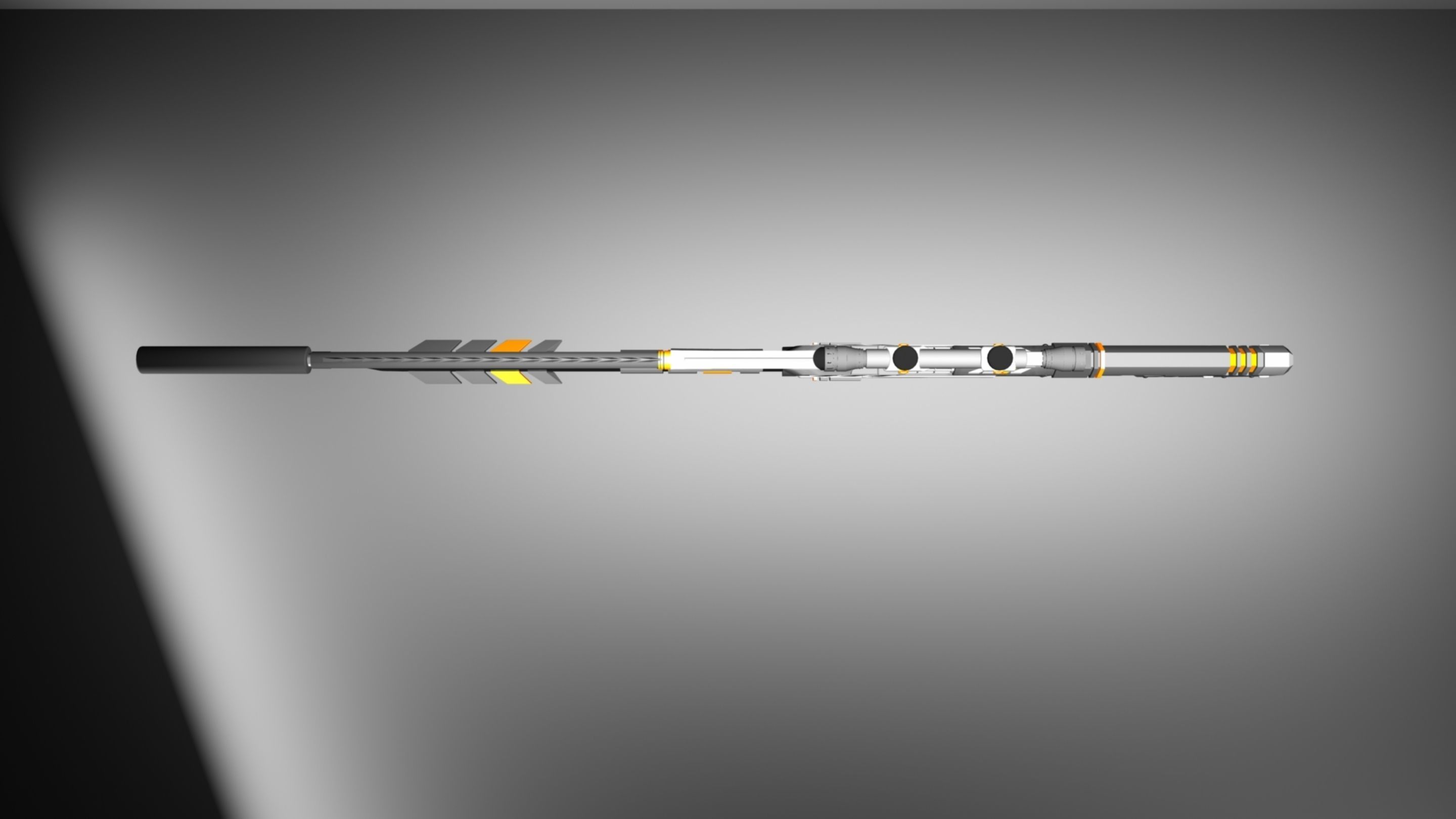 Sniper Rifle - SHARK -GAME READY Free low-poly 3D model_3