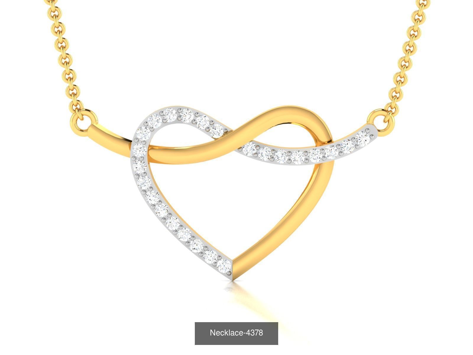 27 HEART VALENTINE PENDANT NECKLACE  3D Model Collection_26