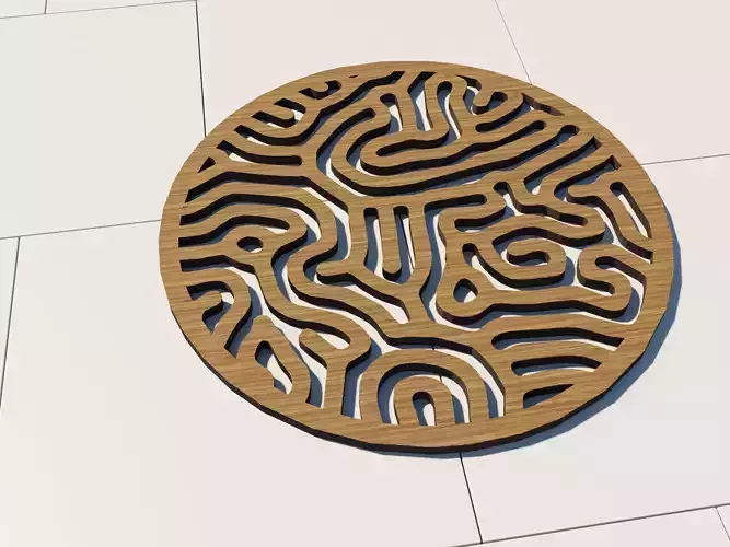 CNC design 3D model