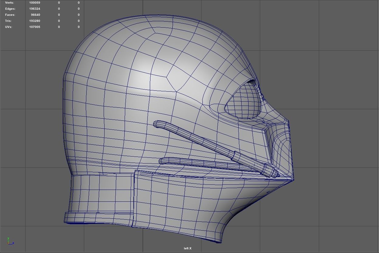 Darth Vader Helmet 3D model 3D model_7