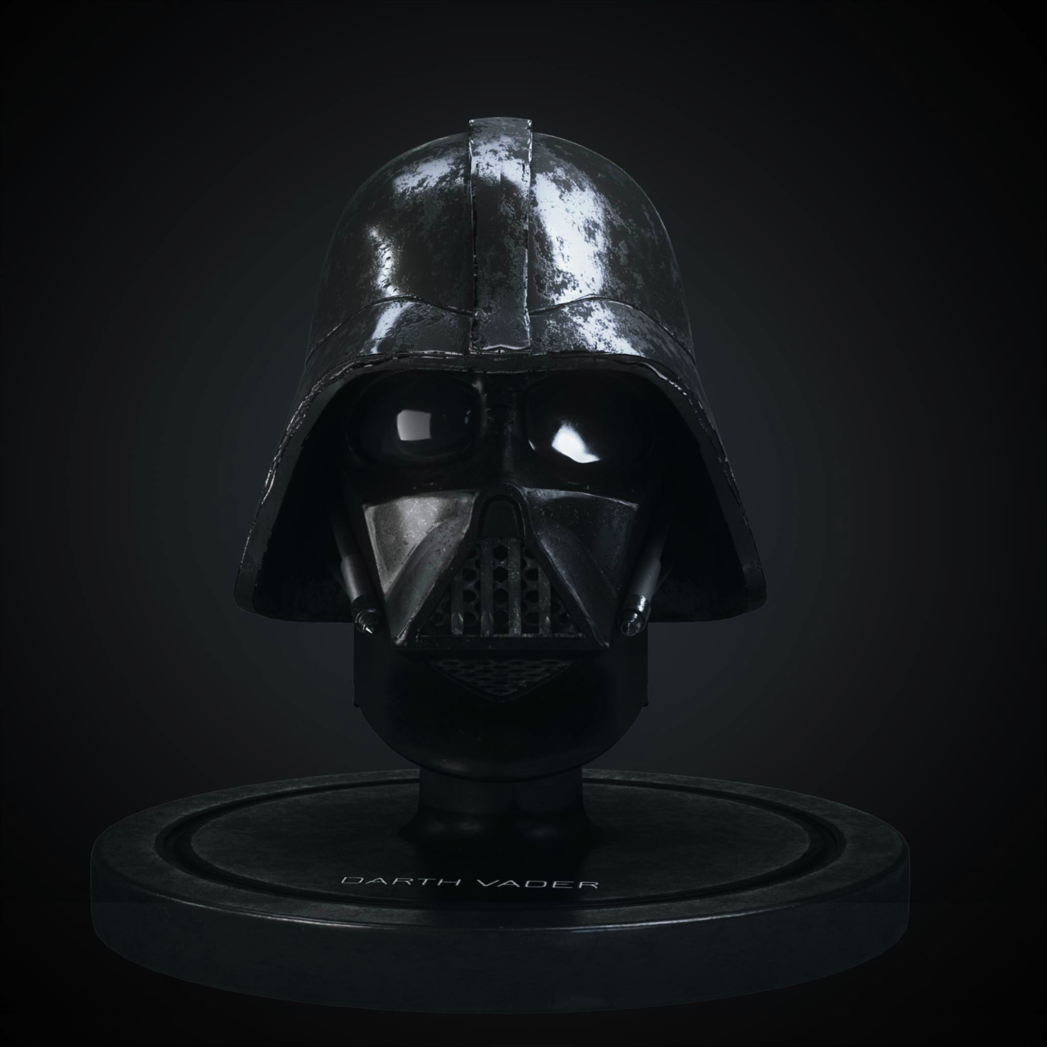 Darth Vader Helmet 3D model 3D model_2