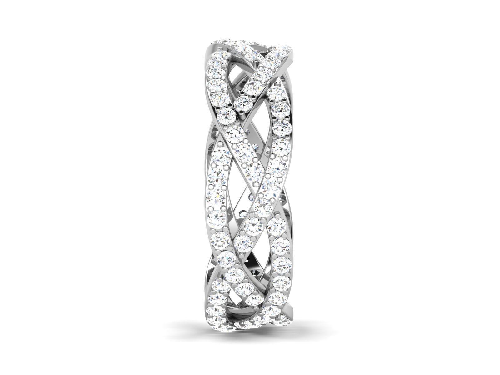 ring-2604 elegant diamond ring gold 3D print model_5