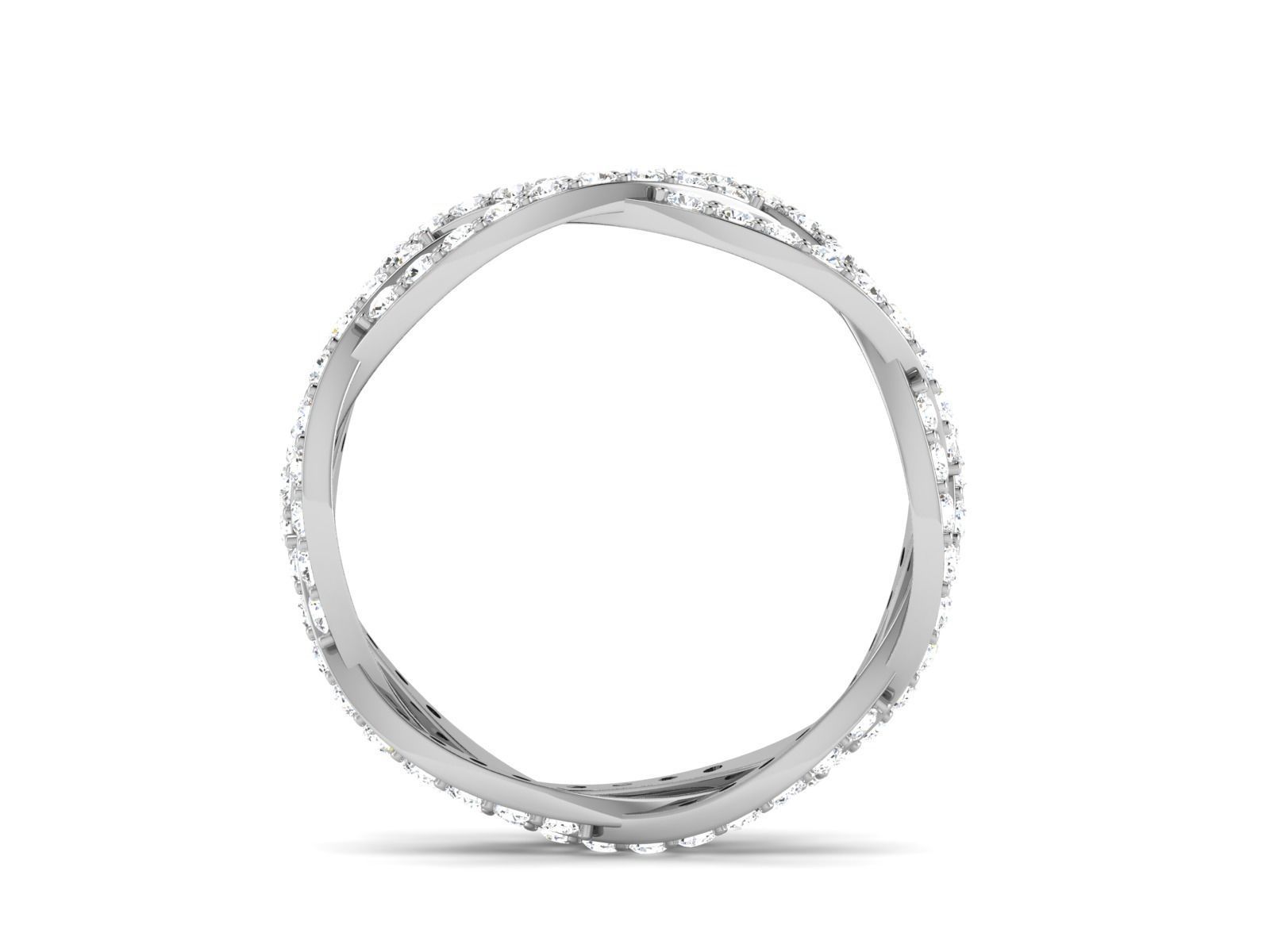 ring-2604 elegant diamond ring gold 3D print model_3