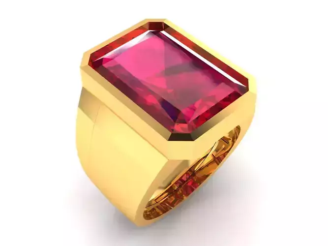 ring-2429 ruby ring gold