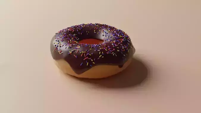 Donut chocolate