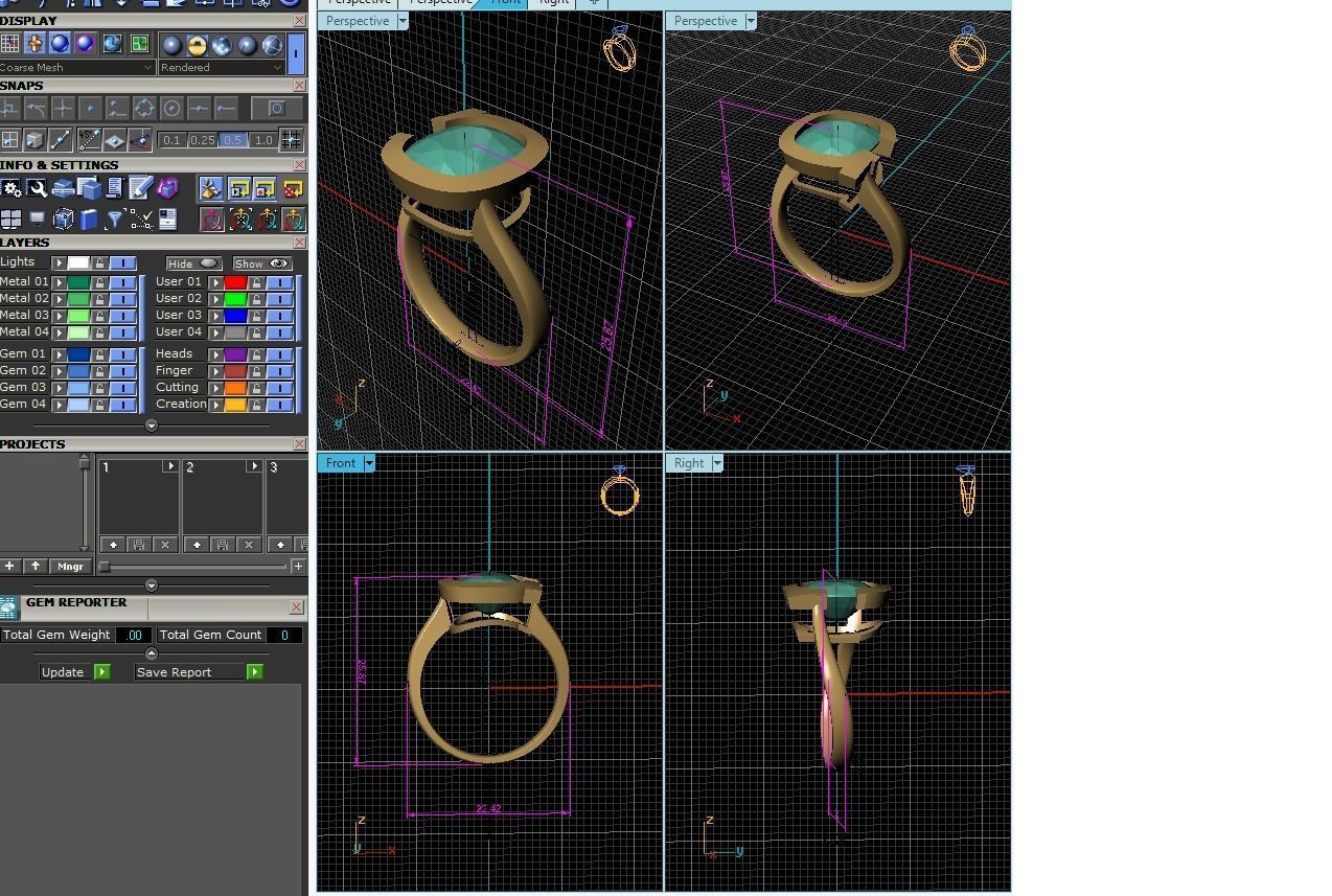 ring-4303 oval ruby ring gold 3D print model_13