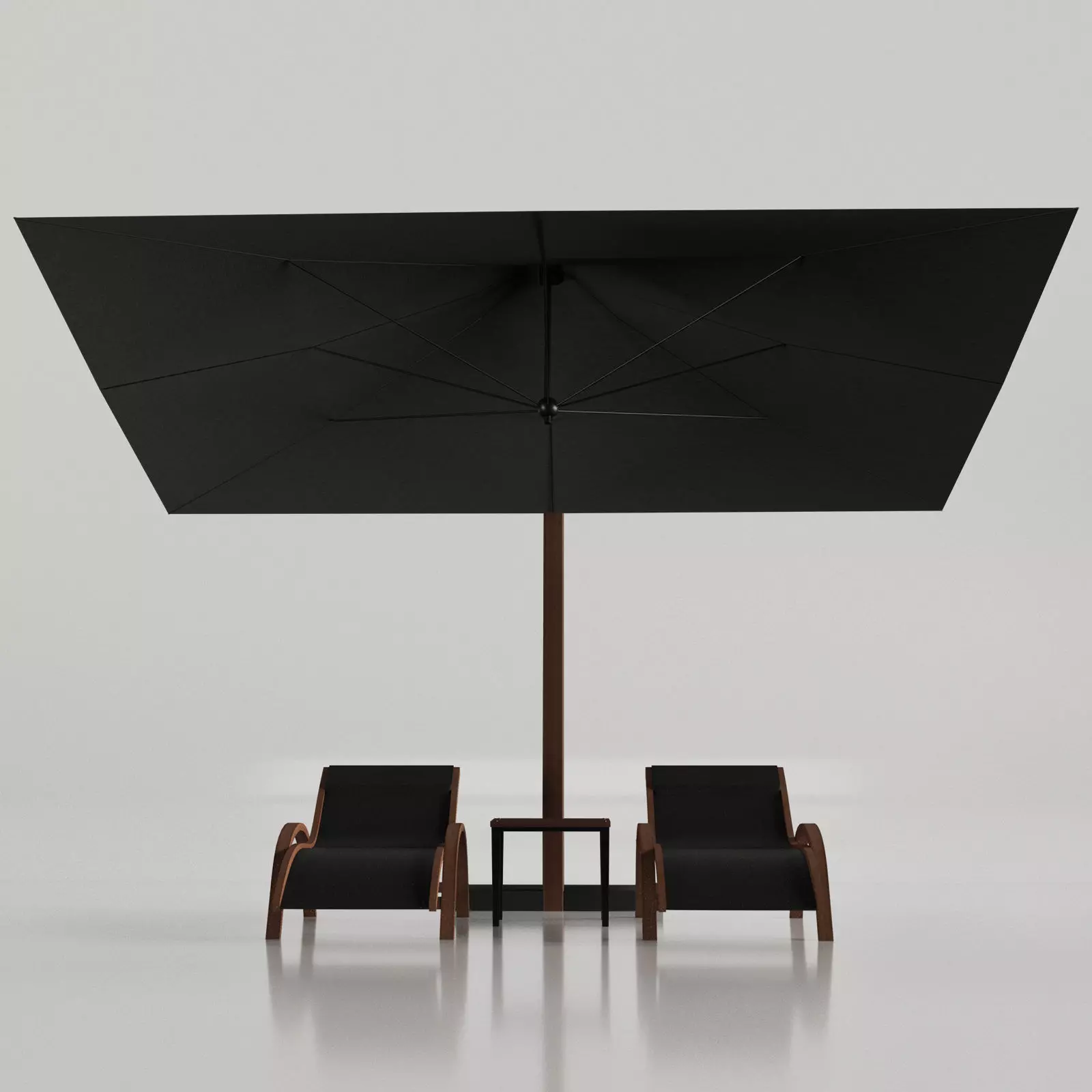 Chaise-longue Malta 3D model