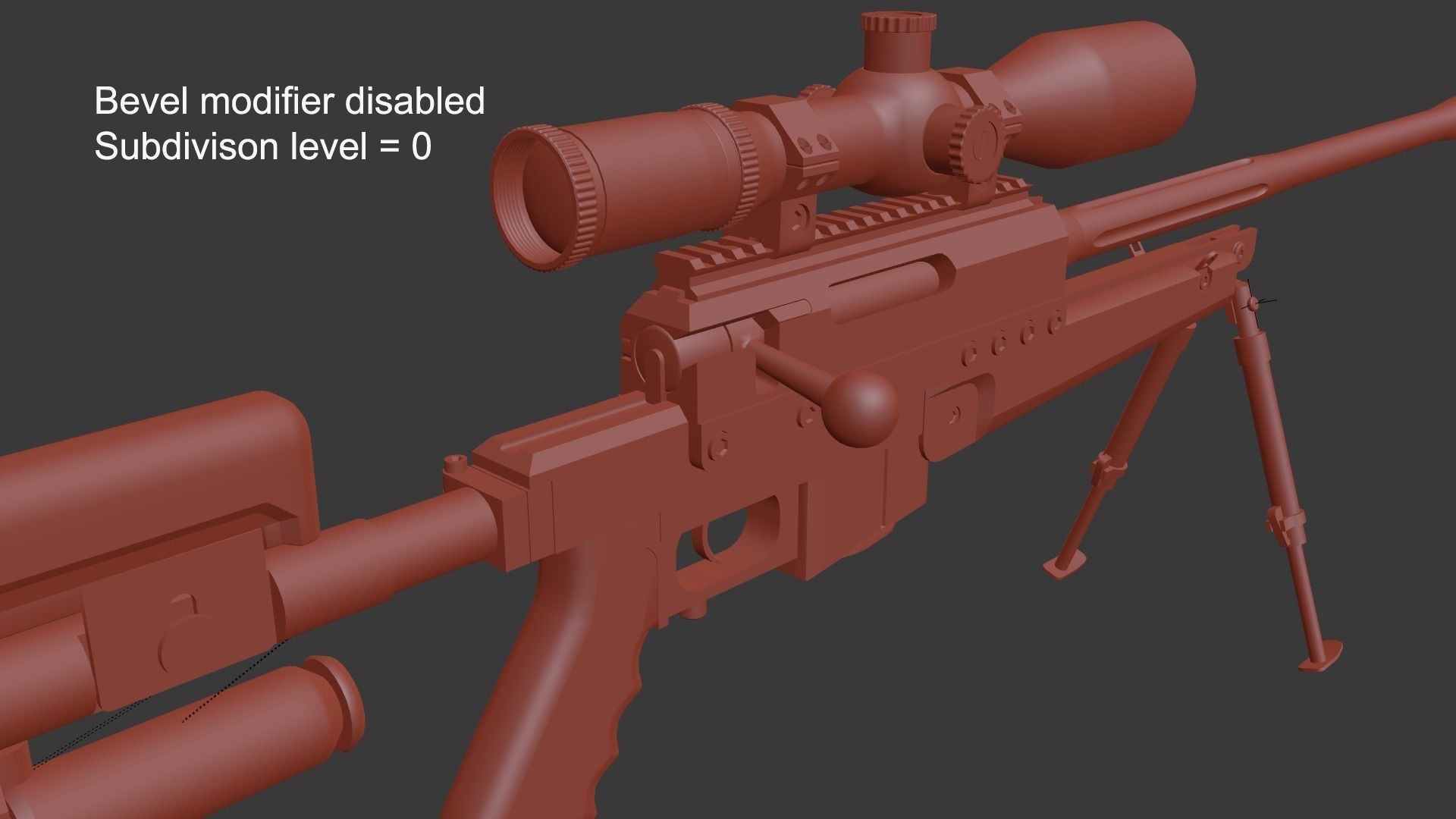 PGM Ultima Ratio Sniper Rifle 3D model_15