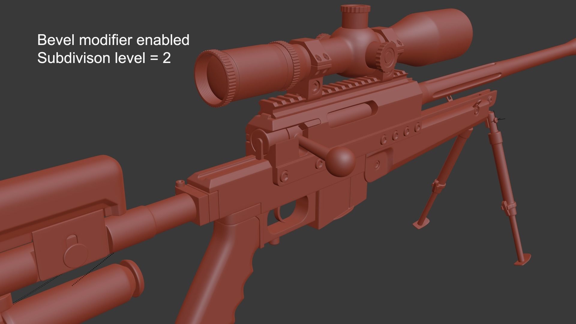 PGM Ultima Ratio Sniper Rifle 3D model_16