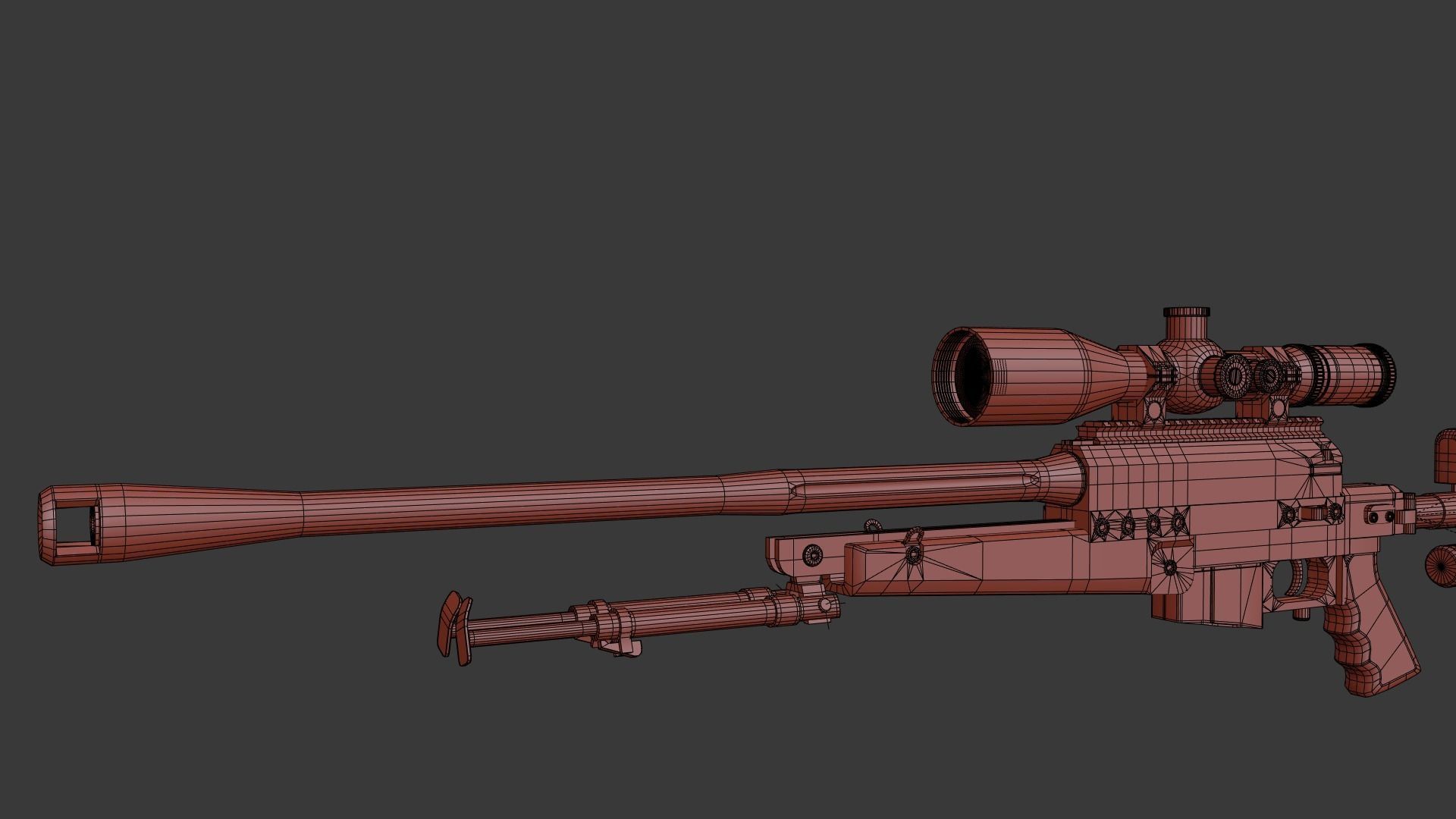 PGM Ultima Ratio Sniper Rifle 3D model_10