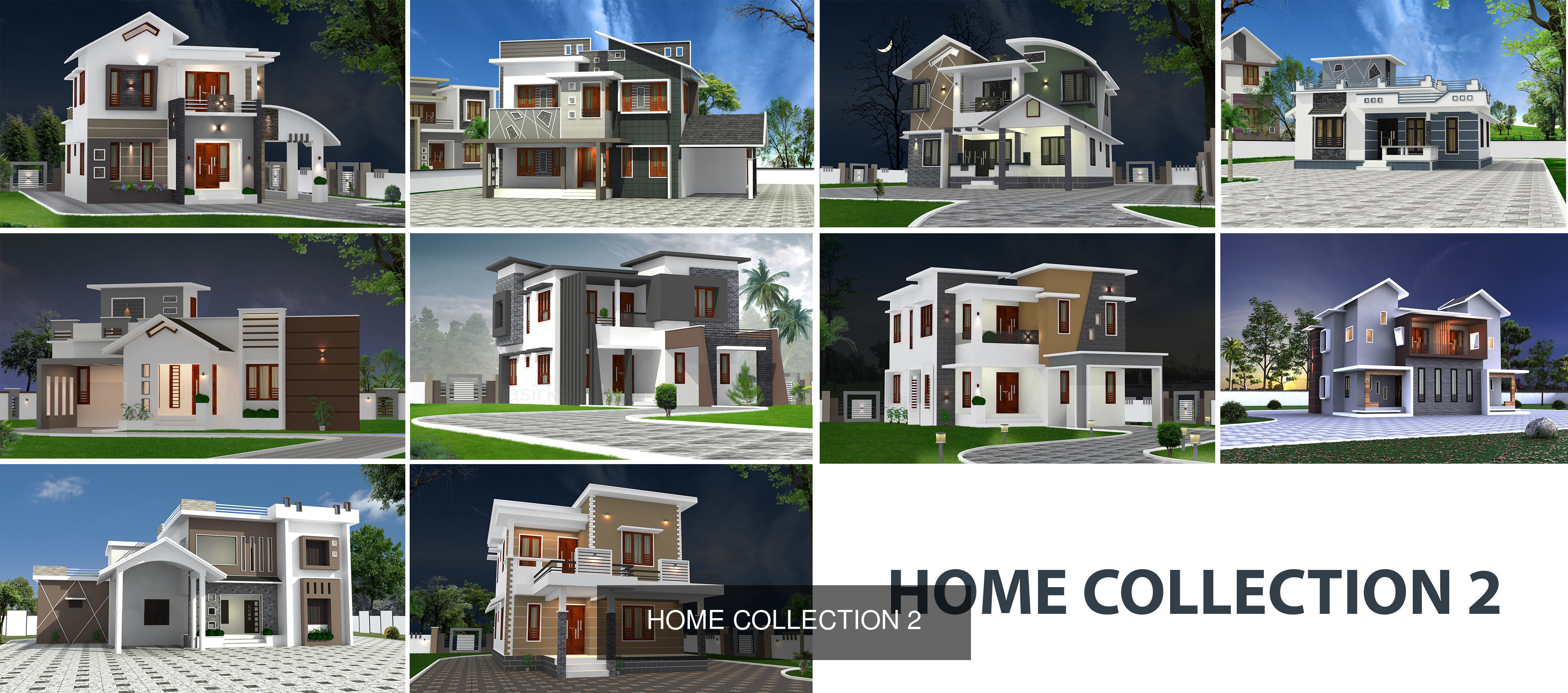 20 HOME MODELS 3D Model Collection_2