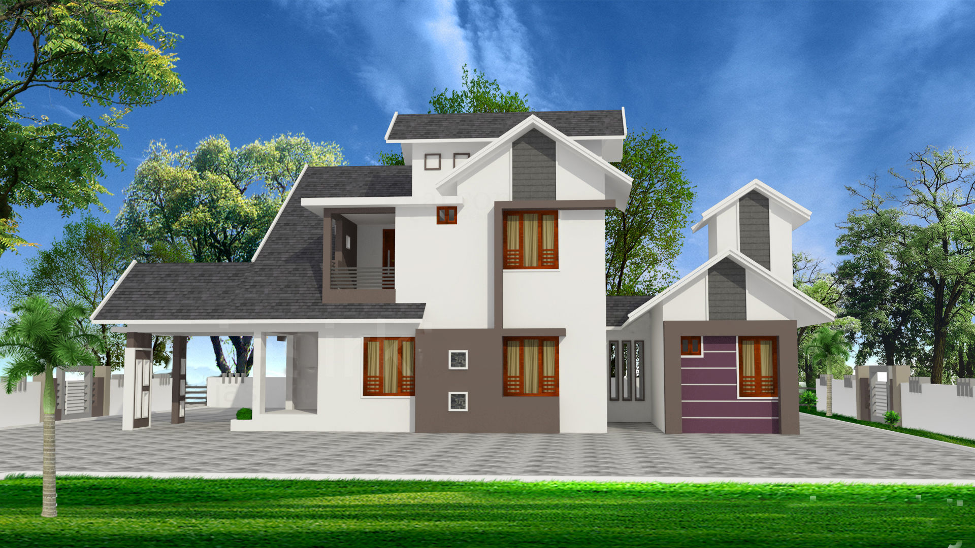 20 HOME MODELS 3D Model Collection_9