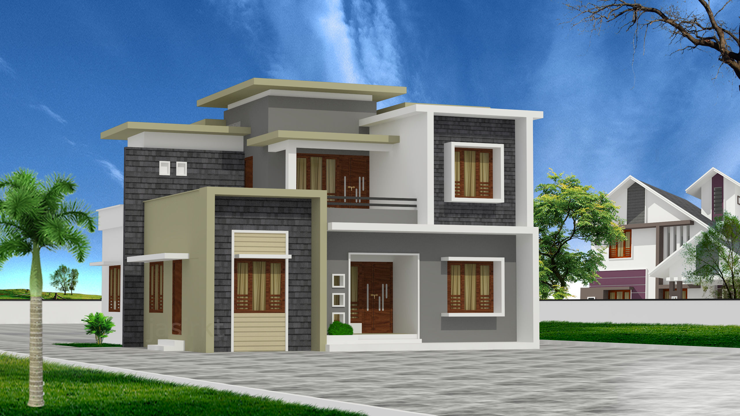 20 HOME MODELS 3D Model Collection_6