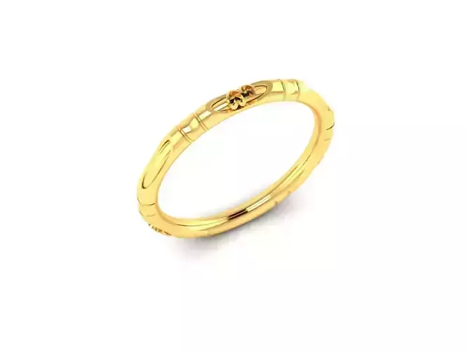 ring-7982 oval gold ring