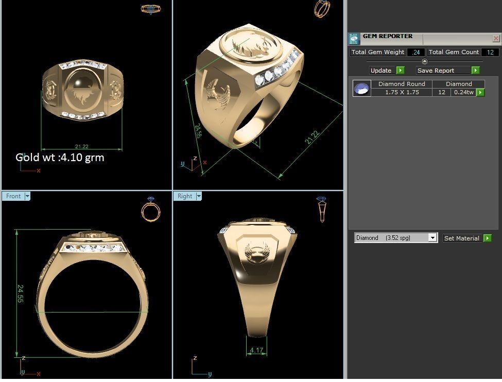ring-7749 3D print model_8