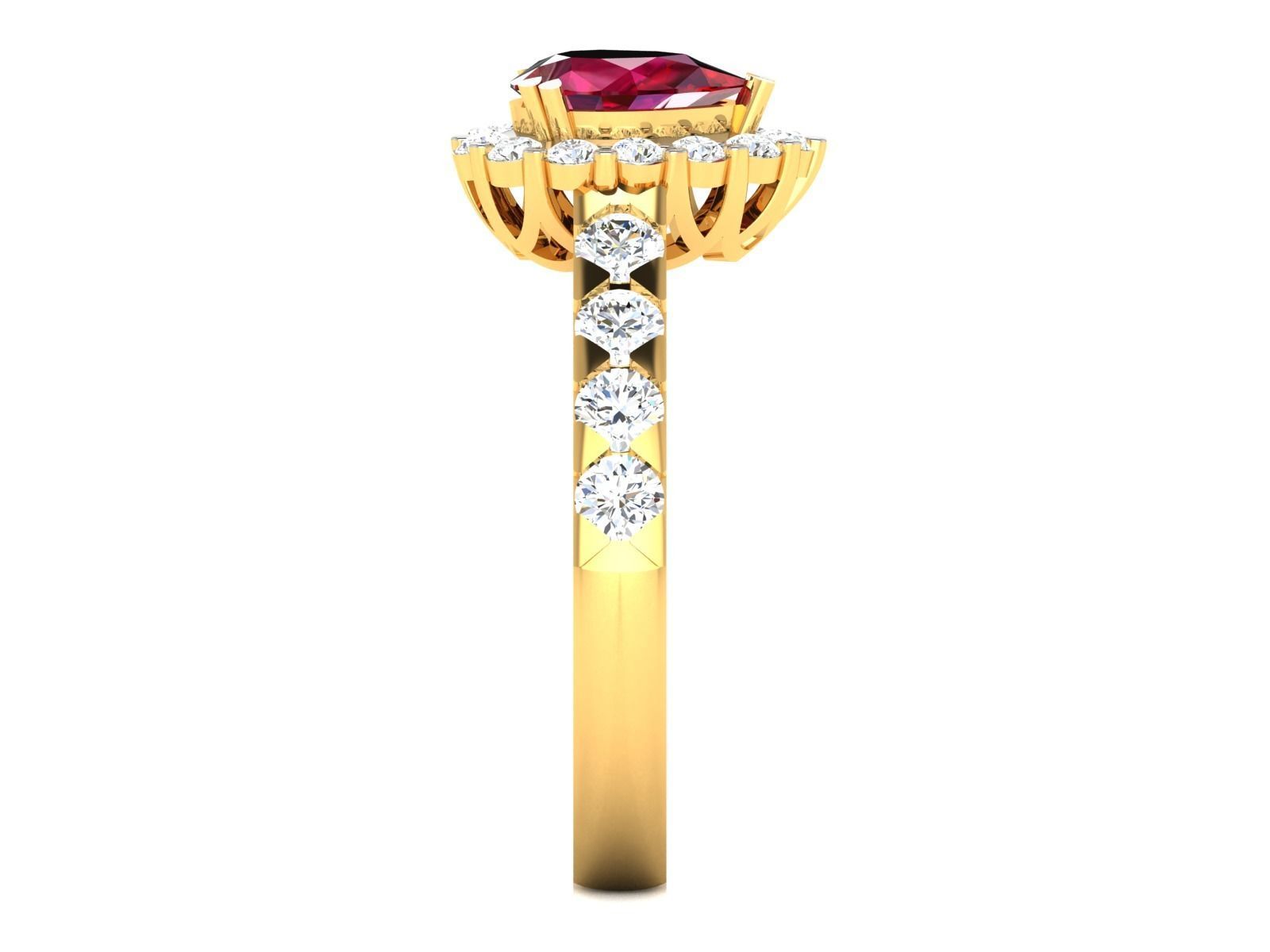 ring-7433 ruby and diamond ring gold 3D print model_5