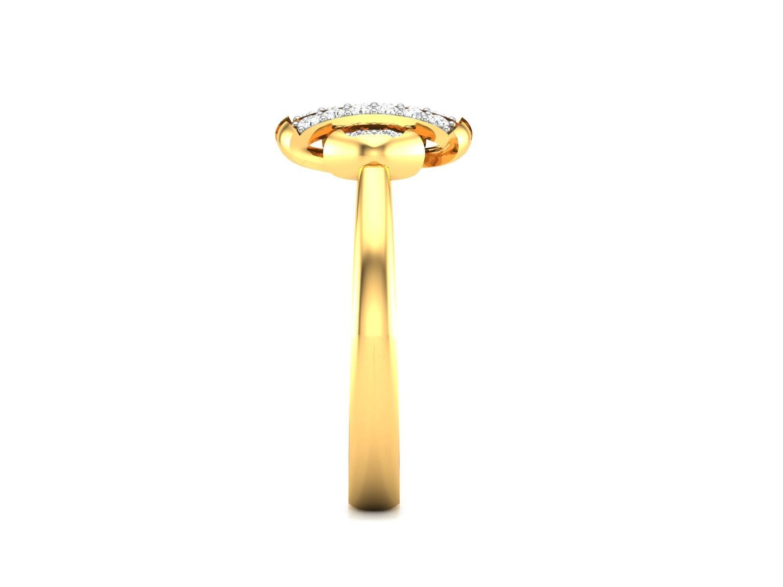ring-7337 oval diamond ring gold 3D print model_4