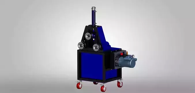 Pipe Bender Electric 3D model