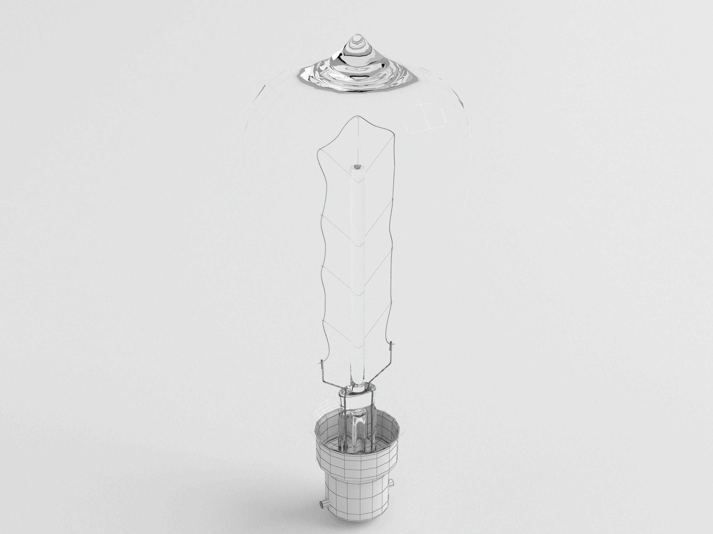 Bulb light 14 3D model_5