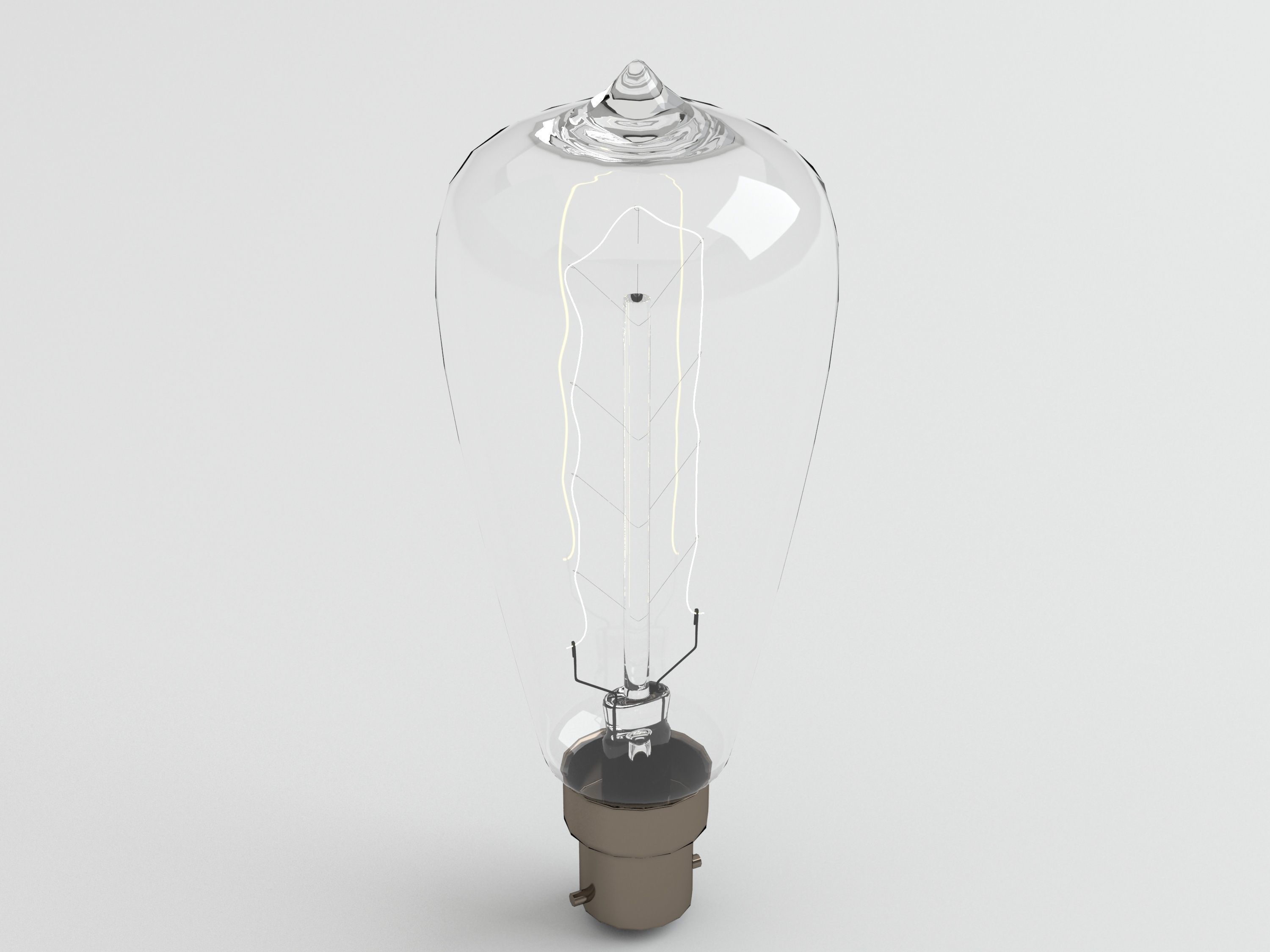 Bulb light 14 3D model_4
