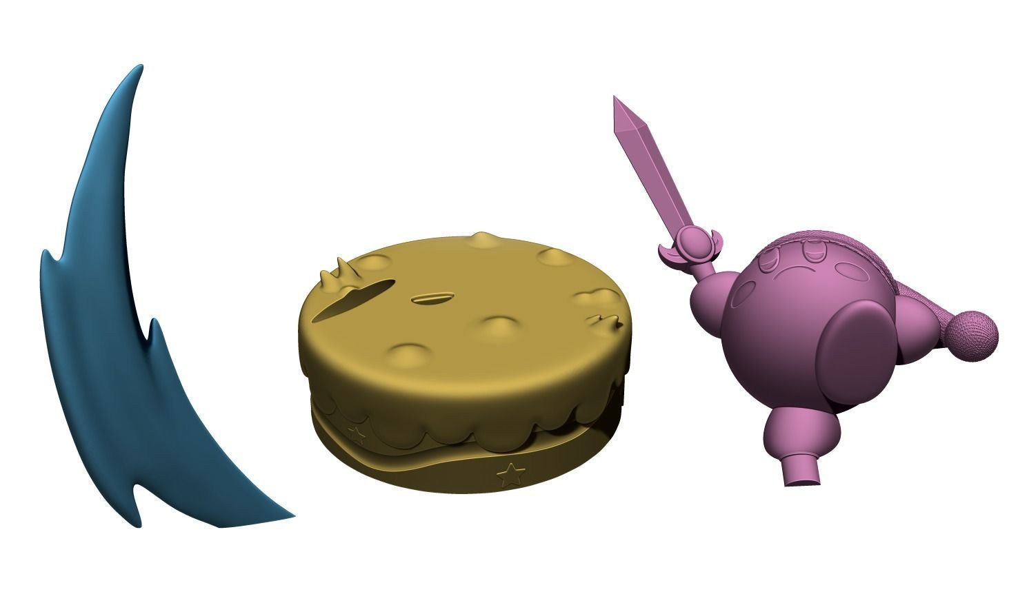 Kirby Link FanArt 3D print model_3