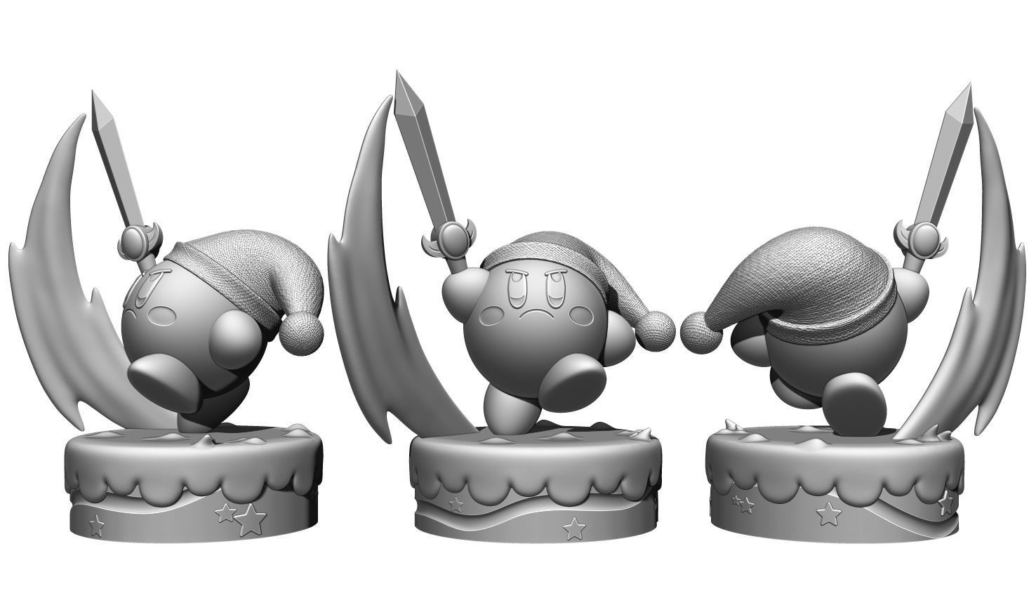 Kirby Link FanArt 3D print model_2