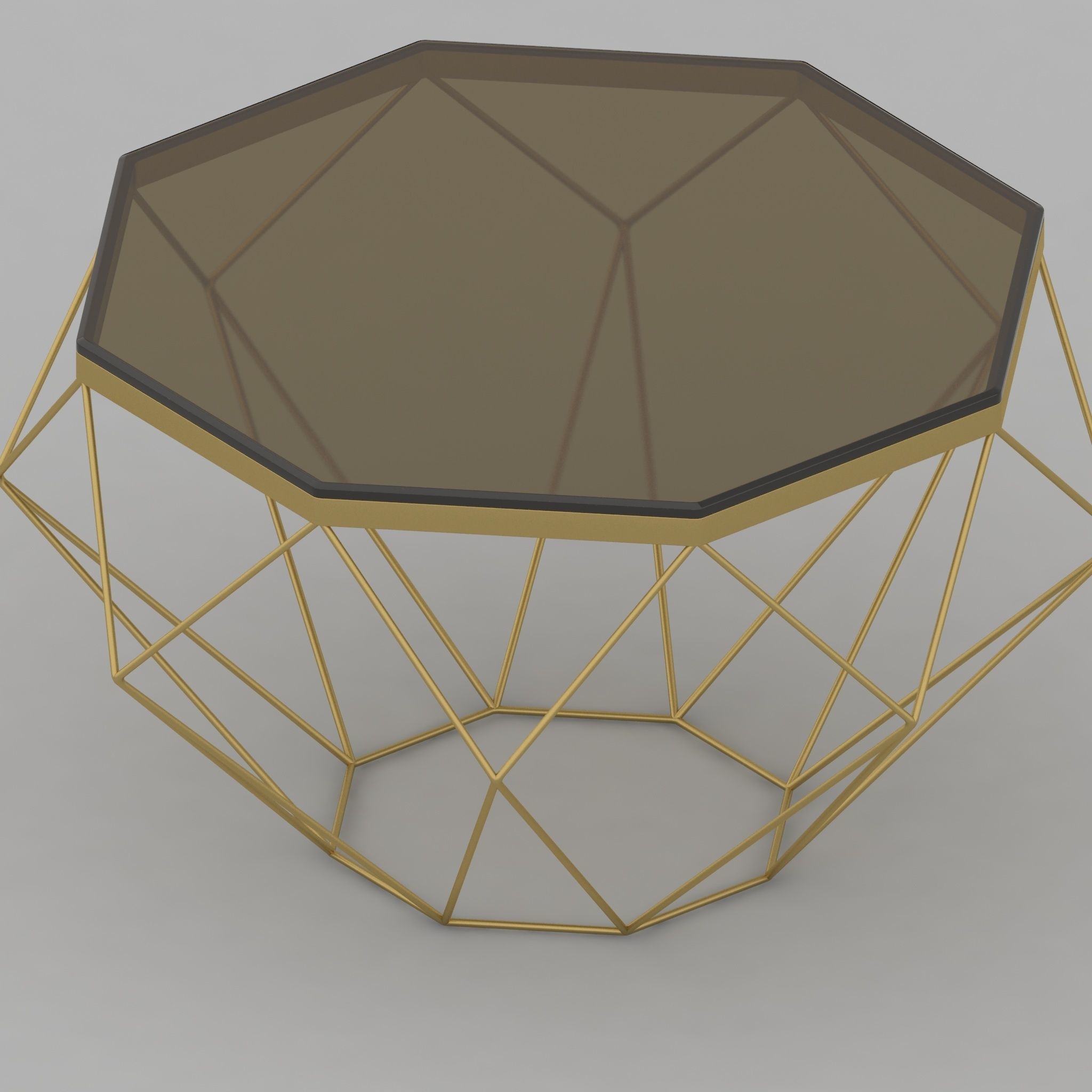 Table oken 3D model 3D model_3